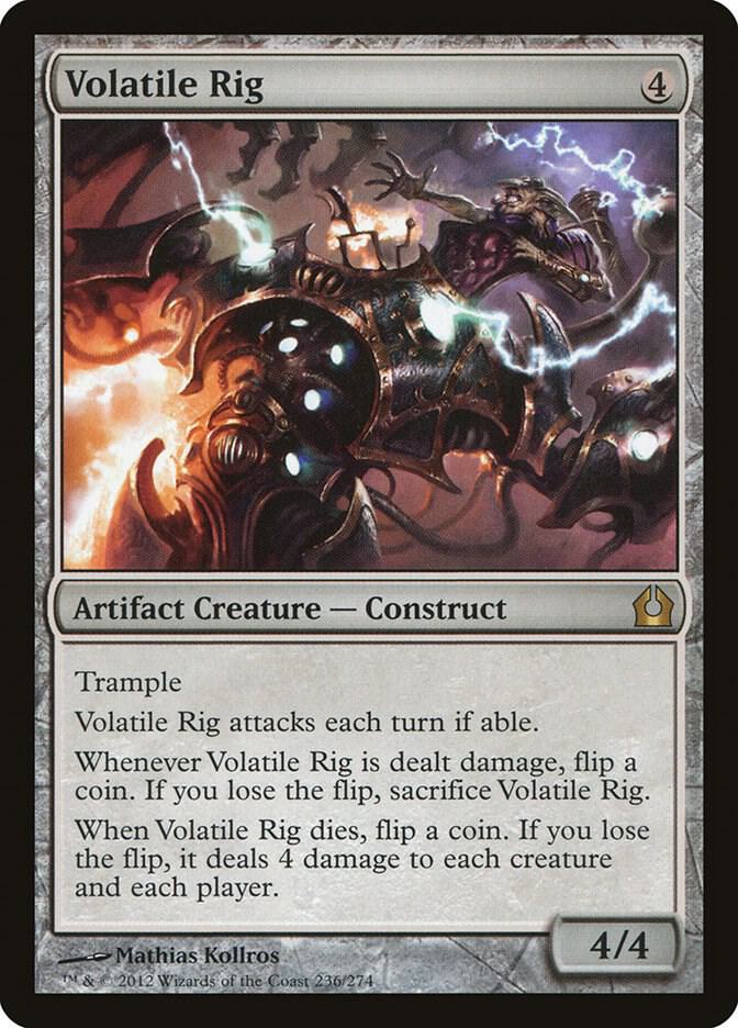 Volatile Rig 236 card from Return to Ravnica