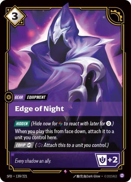 Edge of Night 139/221 card from Spiritforged