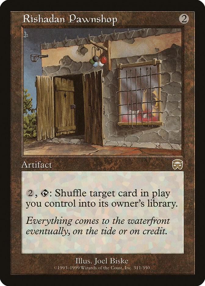 Rishadan Pawnshop 311 card from Mercadian Masques