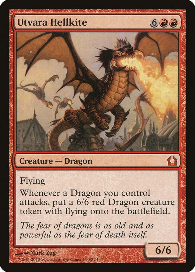 Utvara Hellkite 110 card from Return to Ravnica