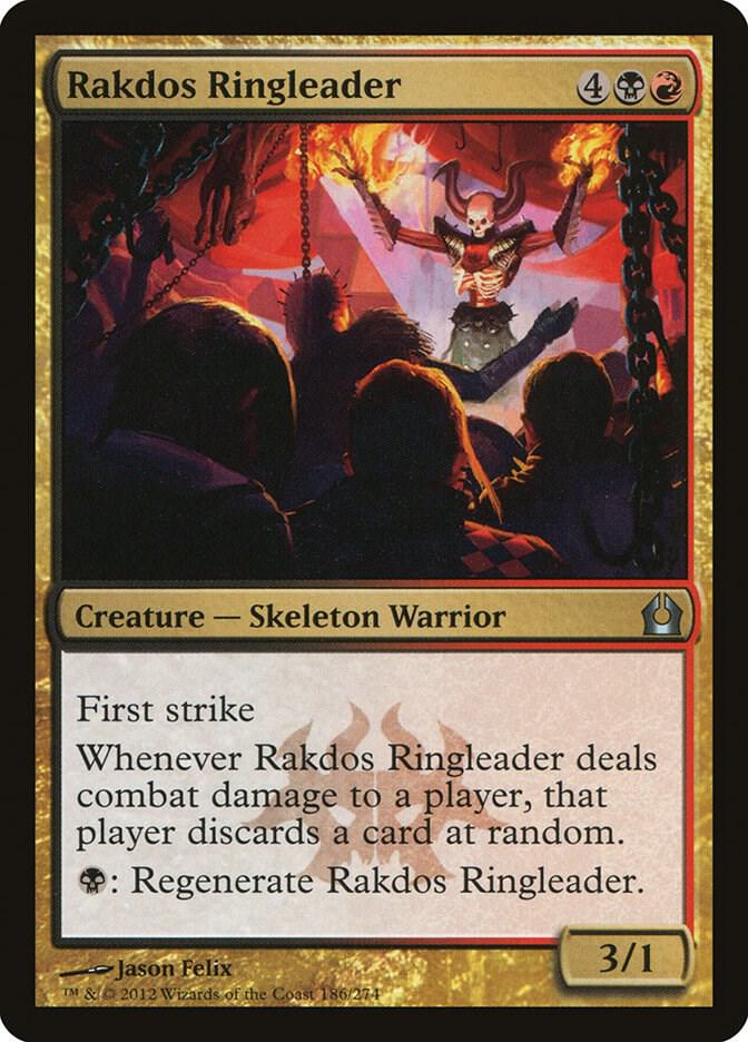 Rakdos Ringleader 186 card from Return to Ravnica