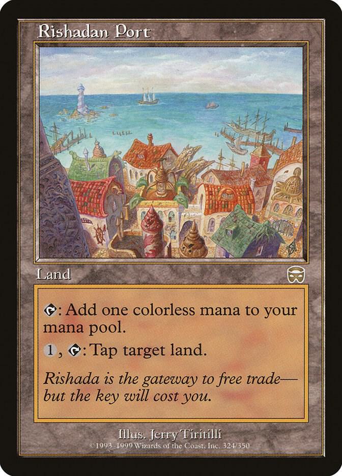 Rishadan Port 324 card from Mercadian Masques