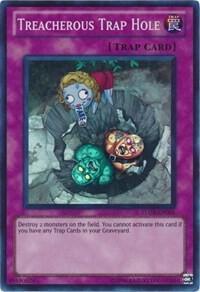 Treacherous Trap Hole TU03-EN005 card from Turbo Pack: Booster Three