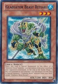 Gladiator Beast Retiari TU03-EN006 card from Turbo Pack: Booster Three