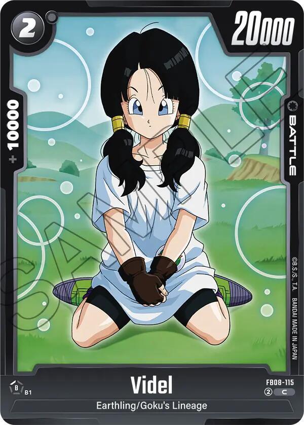 Videl FB08-115 card from Saiyan's Pride