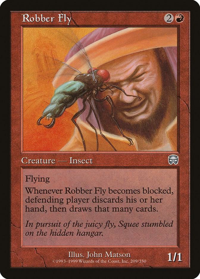 Robber Fly 209 card from Mercadian Masques