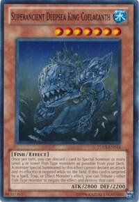 Superancient Deepsea King Coelacanth TU03-EN014 card from Turbo Pack: Booster Three