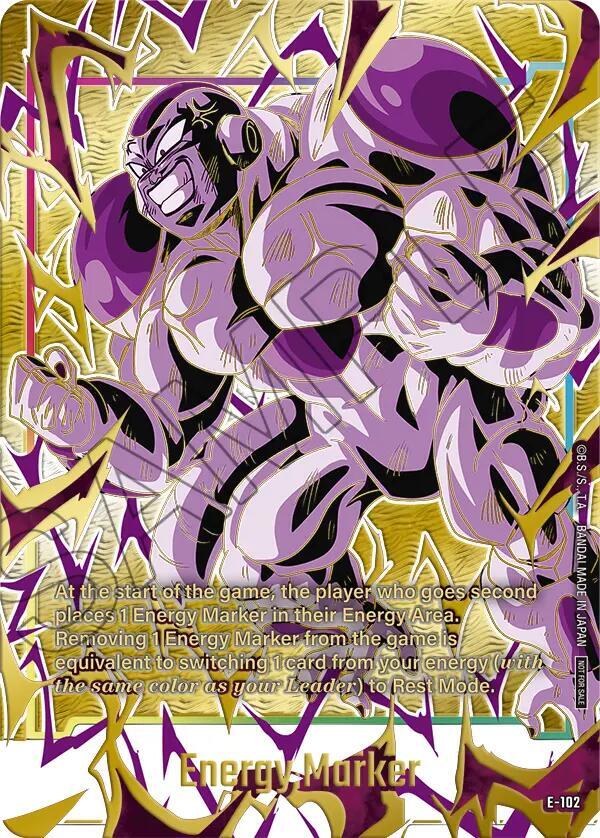 Energy Marker E-102 card from Fusion World Energy Markers