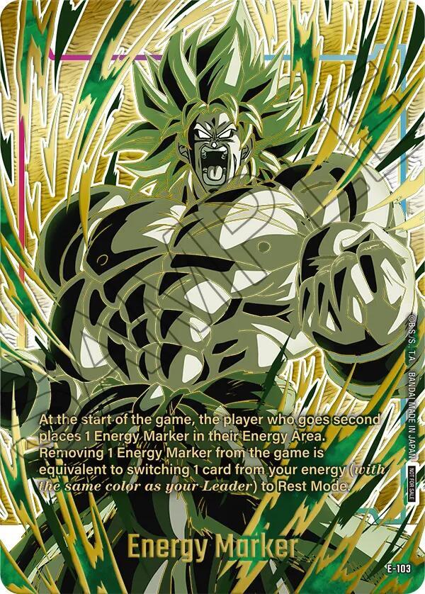 Energy Marker E-103 card from Fusion World Energy Markers