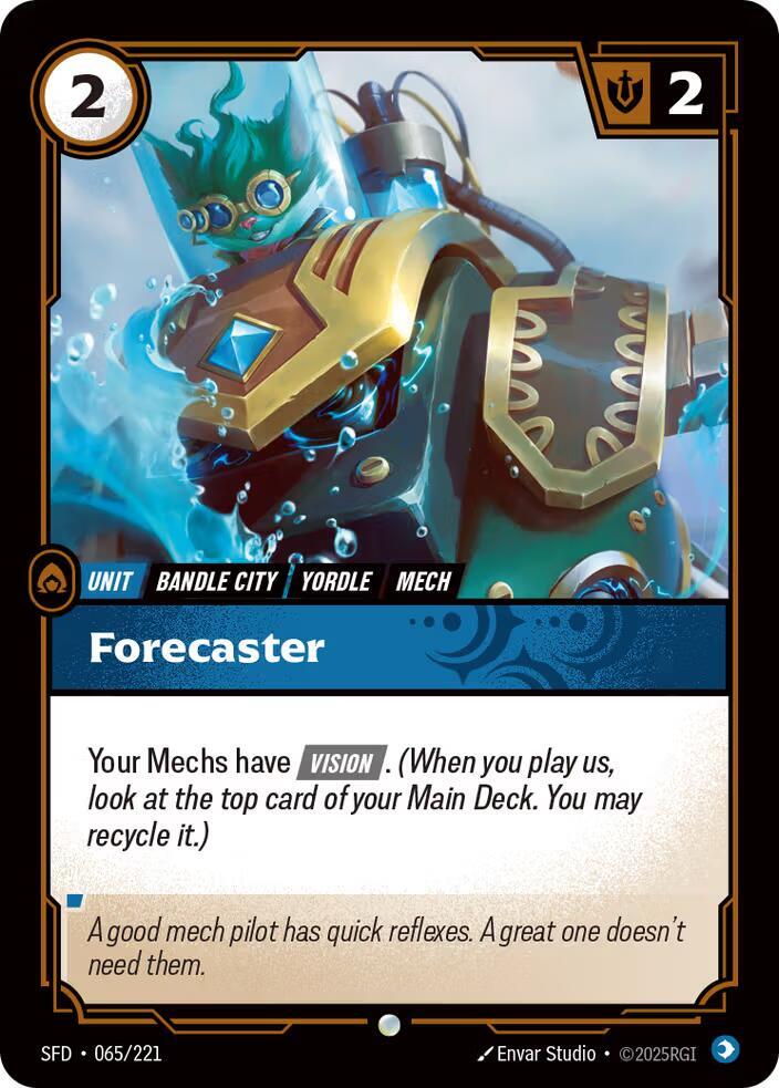 Forecaster 065/221 card from Spiritforged