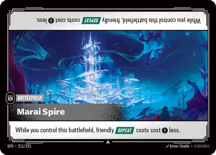 Marai Spire 211/221 card from Spiritforged