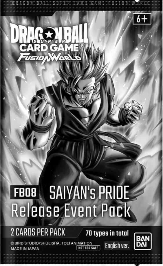 FB08 Saiyan's Pride Release Event Pack card from Saiyan's Pride Release Event Cards