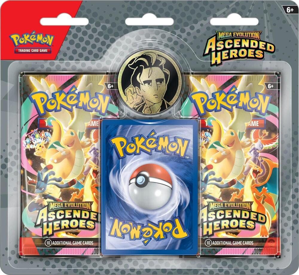 Mega Evolution: Ascended Heroes Collection - Larry card from ME: Ascended Heroes