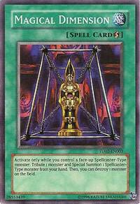 Magical Dimension TU02-EN003 card from Turbo Pack: Booster Two