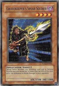 Gravekeeper's Spear Soldier TU02-EN006 card from Turbo Pack: Booster Two