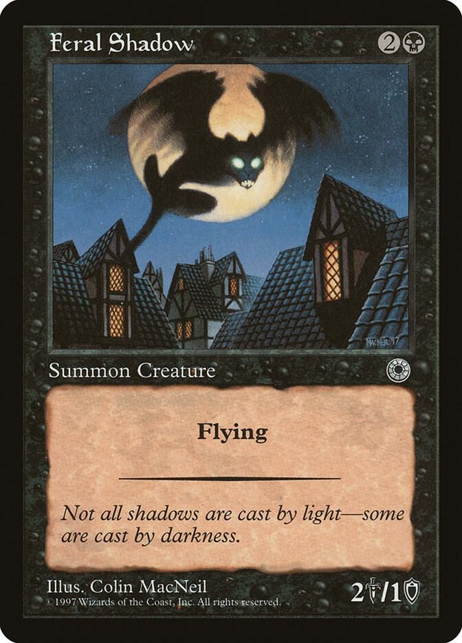 Feral Shadow card from Portal