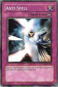 Anti-Spell TU02-EN016 card from Turbo Pack: Booster Two