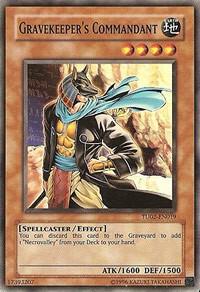 Gravekeeper's Commandant TU02-EN019 card from Turbo Pack: Booster Two