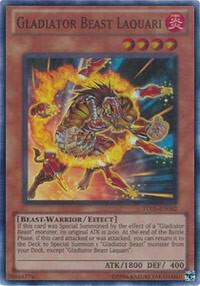 Gladiator Beast Laquari TU05-EN002 card from Turbo Pack: Booster Five