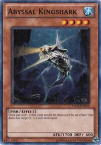 Abyssal Kingshark TU05-EN013 card from Turbo Pack: Booster Five