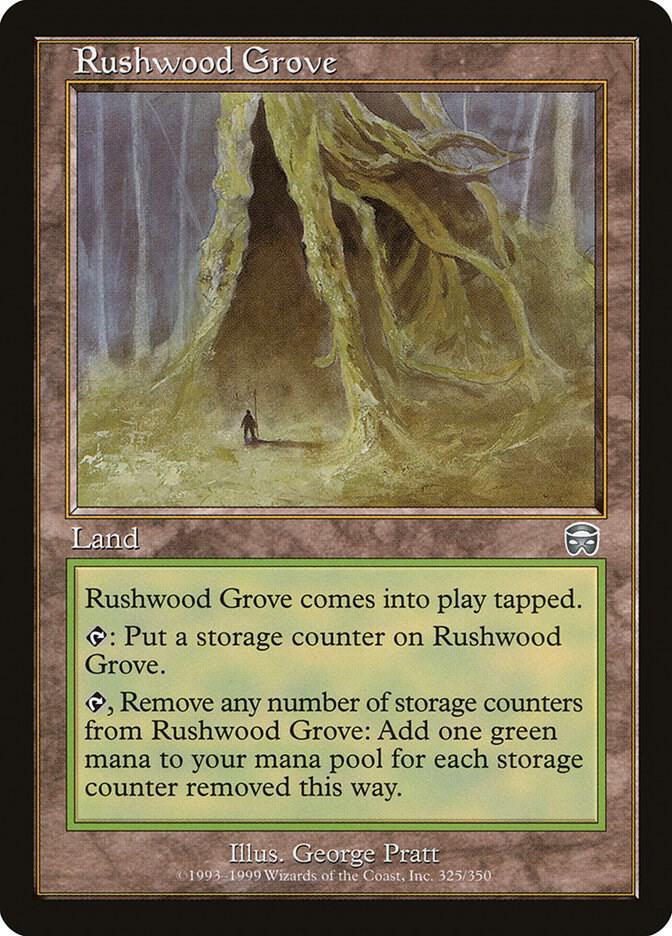 Rushwood Grove 325 card from Mercadian Masques
