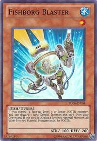 Fishborg Blaster TU06-EN004 card from Turbo Pack: Booster Six