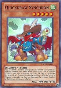 Quickdraw Synchron TU06-EN005 card from Turbo Pack: Booster Six