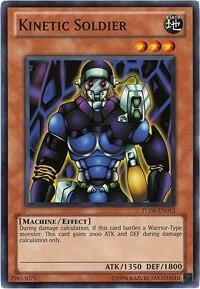 Kinetic Soldier TU06-EN013 card from Turbo Pack: Booster Six