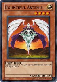 Bountiful Artemis TU06-EN017 card from Turbo Pack: Booster Six