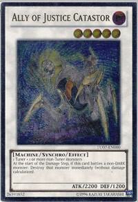 Ally of Justice Catastor (UTR) TU07-EN000 card from Turbo Pack: Booster Seven