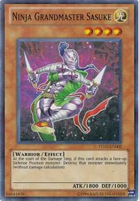 Ninja Grandmaster Sasuke TU07-EN002 card from Turbo Pack: Booster Seven