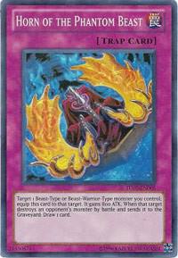 Horn of the Phantom Beast TU07-EN005 card from Turbo Pack: Booster Seven