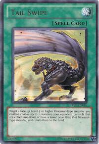 Tail Swipe TU07-EN010 card from Turbo Pack: Booster Seven