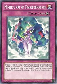 Ninjitsu Art of Transformation TU07-EN019 card from Turbo Pack: Booster Seven