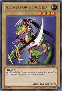 Alligator's Sword TU08-EN006 card from Turbo Pack: Booster Eight