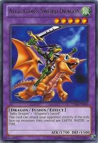Alligator's Sword Dragon TU08-EN008 card from Turbo Pack: Booster Eight