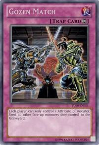 Gozen Match TU08-EN011 card from Turbo Pack: Booster Eight
