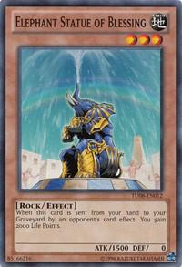 Elephant Statue of Blessing TU08-EN012 card from Turbo Pack: Booster Eight
