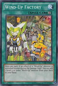 Wind-Up Factory TU08-EN016 card from Turbo Pack: Booster Eight