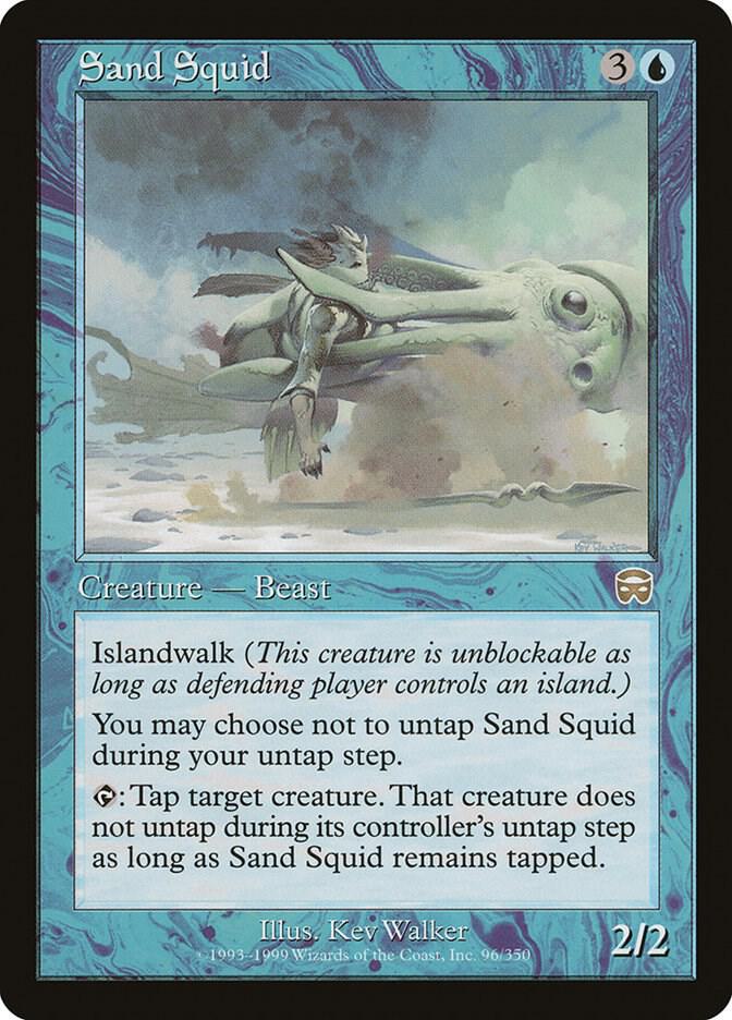 Sand Squid 96 card from Mercadian Masques