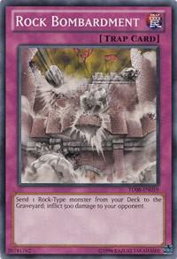 Rock Bombardment TU08-EN019 card from Turbo Pack: Booster Eight