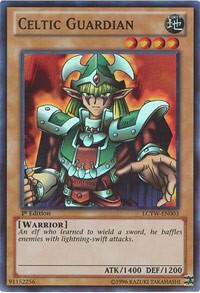 Celtic Guardian LCYW-EN003 card from Legendary Collection 3: Yugi's World