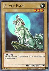 Silver Fang LCYW-EN004 card from Legendary Collection 3: Yugi's World