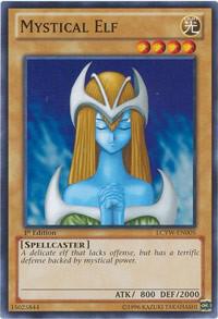 Mystical Elf LCYW-EN005 card from Legendary Collection 3: Yugi's World