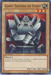 Giant Soldier of Stone LCYW-EN007 card from Legendary Collection 3: Yugi's World