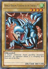 Winged Dragon, Guardian of the Fortress #1 LCYW-EN009 card from Legendary Collection 3: Yugi's World