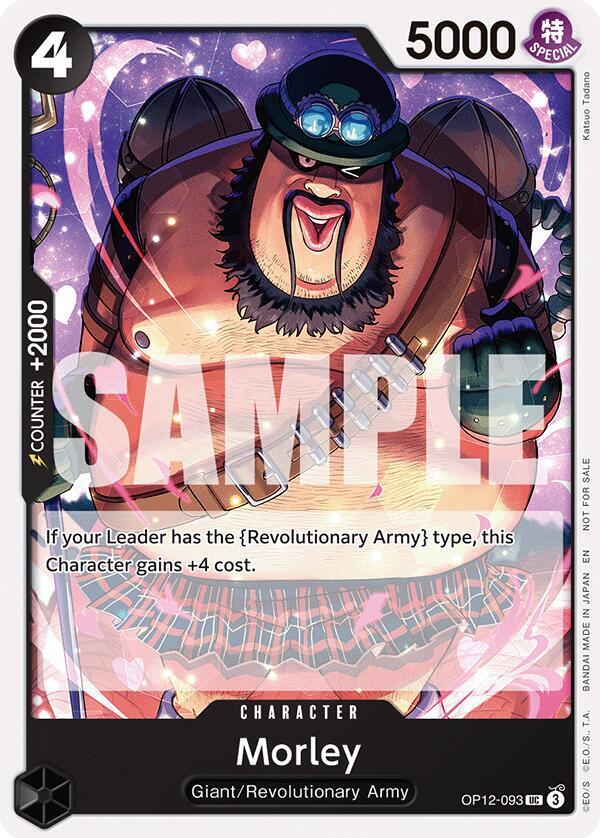 Morley (Tournament Pack 2026 Vol. 1) OP12-093 card from One Piece Promotion Cards