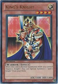 King's Knight LCYW-EN017 card from Legendary Collection 3: Yugi's World