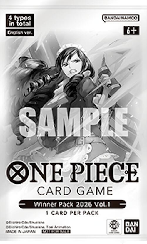 Winner Pack 2026 Vol. 1 card from One Piece Promotion Cards