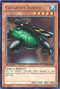 Catapult Turtle LCYW-EN019 card from Legendary Collection 3: Yugi's World